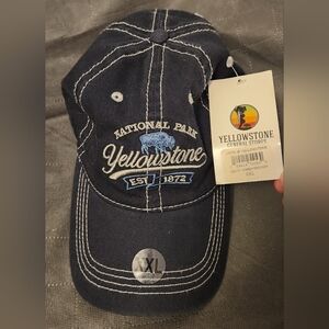 Yellowstone National Park Navy Baseball Cap NWT